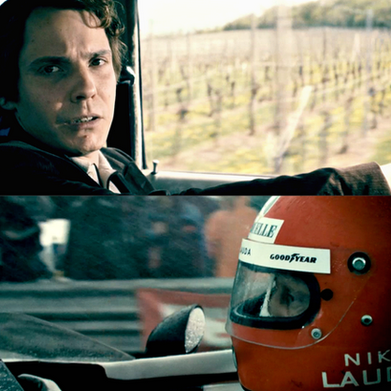 The Unbelievable Daniel Brühl as Legendary Austrian Formula Superstar ‘Niki Lauda’ in Ron Howard’s RUSH