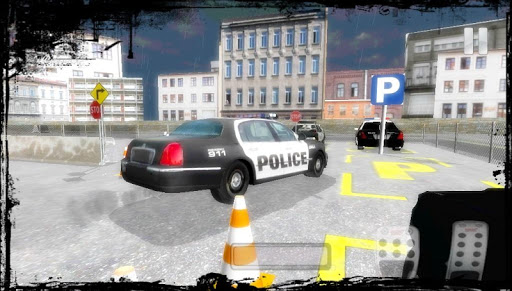Police Car Park Challenge 3D