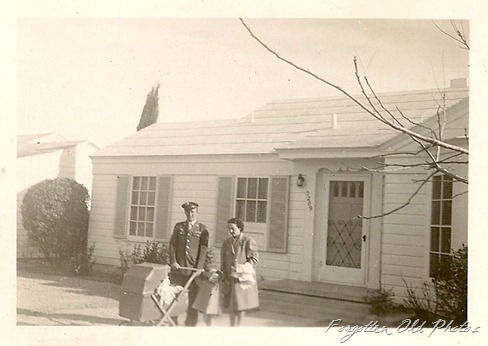 Service Man with wife and two children
