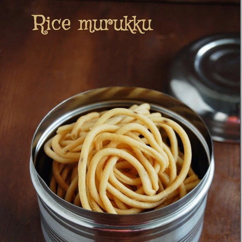Rice murukku / Arisi murukku