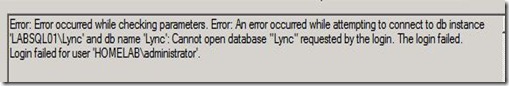 Lync Stress - Server - Instance