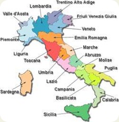 Le regioni italiane: dal formidabile mondo alpino dell´Alto-Adige ai paesaggi e luoghi da sogno dell’italia meridionale.