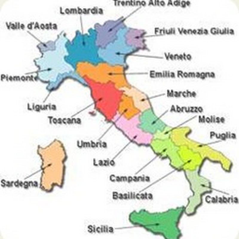Le regioni italiane: dal formidabile mondo alpino dell´Alto-Adige ai paesaggi e luoghi da sogno dell’italia meridionale.