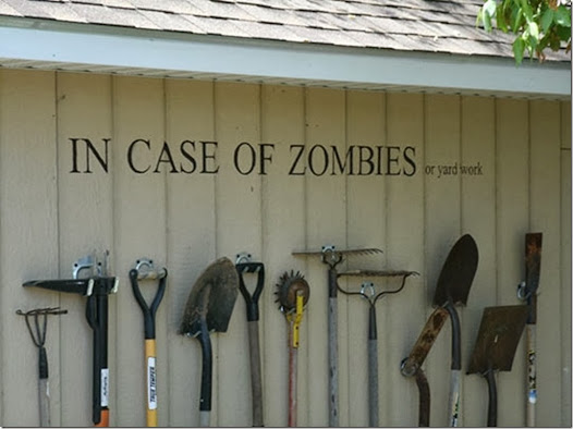 funny-zombies-tools-weapon-yard