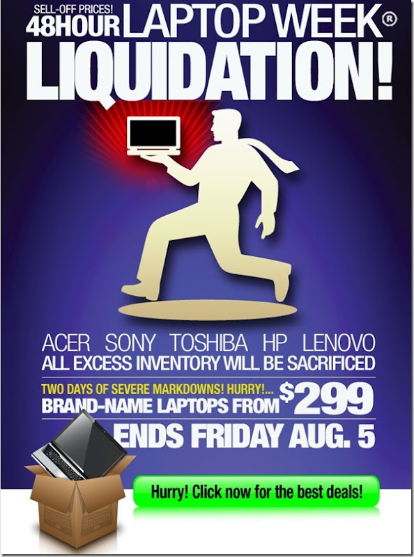 liquidacion laptops tigerdirect
