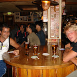 drinking beers at susies saloon in Amsterdam, Netherlands 