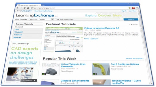 PTC-Learning-Exchange-Home-Page