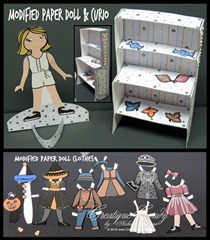 Modified Paper Dolls & Clothes