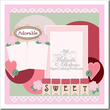 sweet 1pg layout by Melin-500