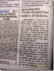 Preço do petróleo sobe a 46 dólares - www.rsnoticias.net