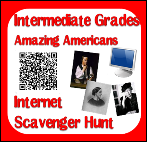 Internet Scavenger Hunt for 9 different Amazing Americans throughout American History.  These resources were designed to help teachers meet the Georgia Performance Standards for 3rd grade Social Studies.  Download now from Raki's Rad Resources