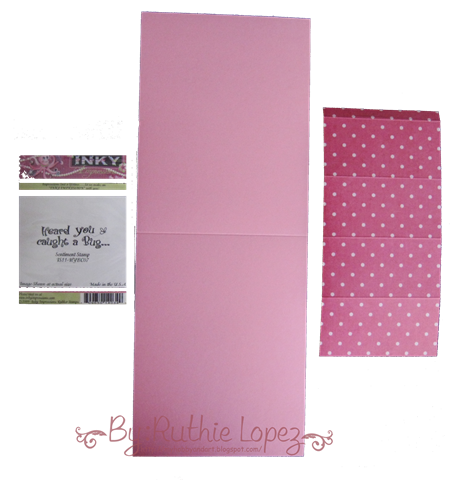 Kleenex Card Tutorial - Get well card - Inky Impressions - Ruthie Lopez DT