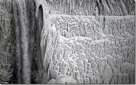 cascada niagara a inghetat-imagini spectaculoase