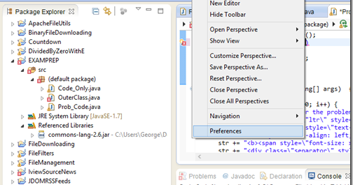 How to Input and Output Characters and Symbols in Eclipse