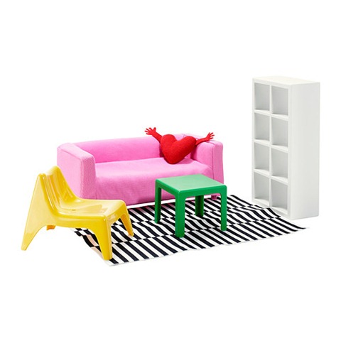 Muebles miniatura Ikea Huset