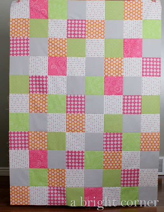 Relief Society quilt top 2