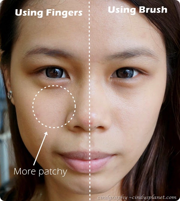 Make Up For Ever Artisan Brush Say No to Fingers Cindy's