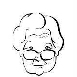 GRANDMOTHER COLORING PAGES