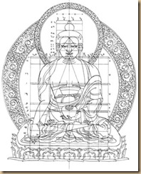 how to draw buddha