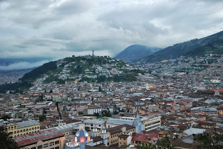 Obiective turistice Ecuador: Panorama Quito