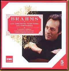 Brahms concierto piano 2 Giulini Arrau