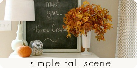 simple fall scene