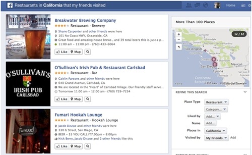 facebook graph search benefits to bloggers