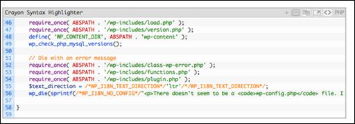 Plugin Syntax Highlighter para o WordPress
