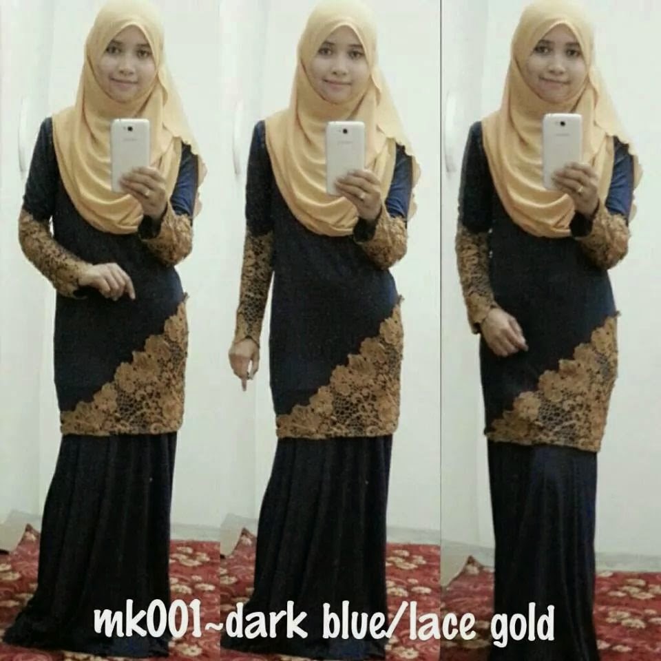 Baju kurung moden lace prada Clearance