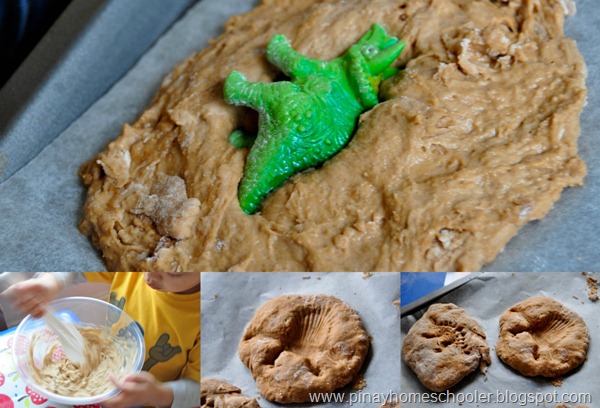 Homemade Dinosaur Fossils