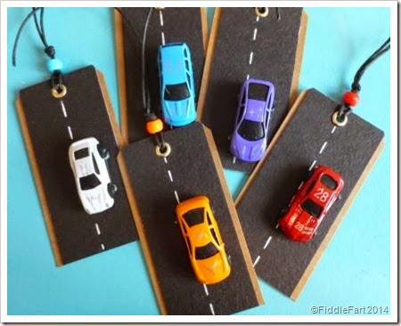 Car gift tag. car gift tags