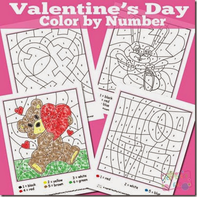 Valentines color by number! These free printable worksheets are so cute and perfect for Toddler, Preschool, and Kindergarten age kids! Valentines color by number! These free printable worksheets are so cute and perfect for Toddler, Preschool, and Kindergarten age kids!