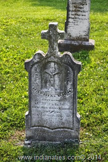 Risch, Mathias Jr., Tombstone - St. Paul Catholic Cemetery, New Alsace, Indiana