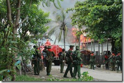 Burmese troops Arakan State