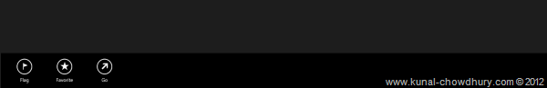 Bottom Application Bar Bottom Application Bar