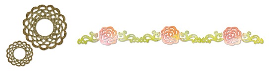 Sizzix, Fustelle Decorative, 6 pz