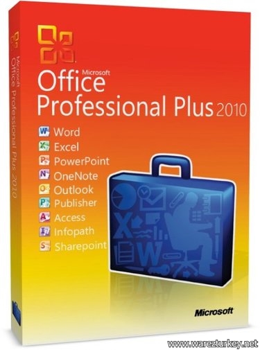 Microsoft Office Professional Plus VL 2010 SP1 Türkçe Final (x32/x64 Bit)