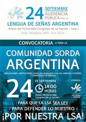 24 - 09 - 13 - Audiencia Pública LSA - Afiche Convocatoria