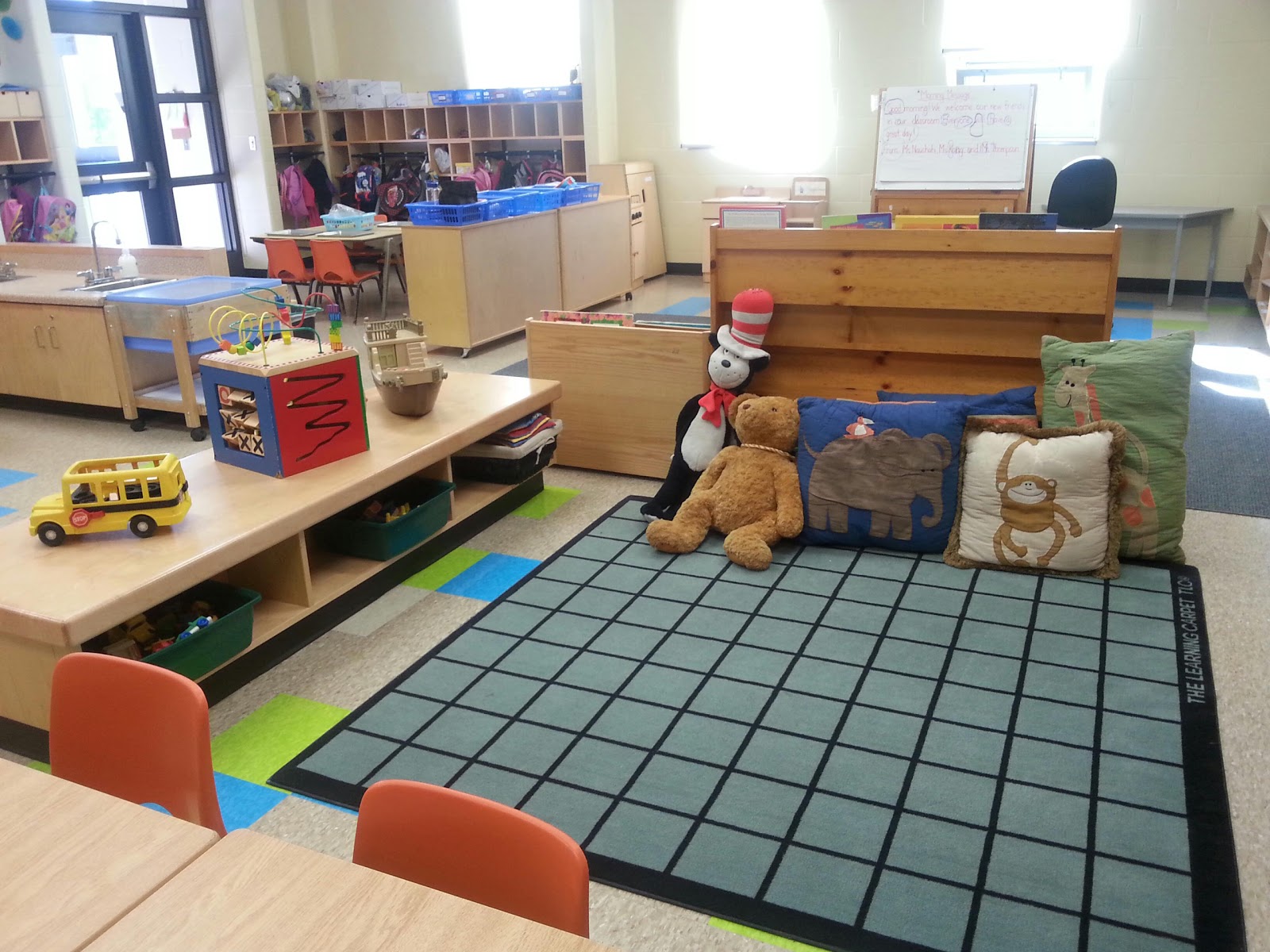 Teacherself kindergarten classroom set up