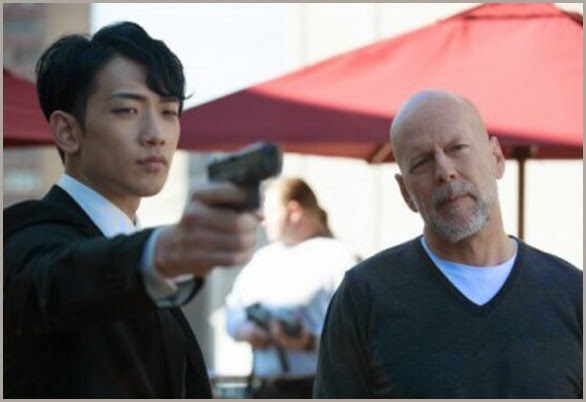 rain and bruce willis THE PRINCE