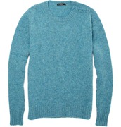 Balmain Split Shoulder Wool Sweater