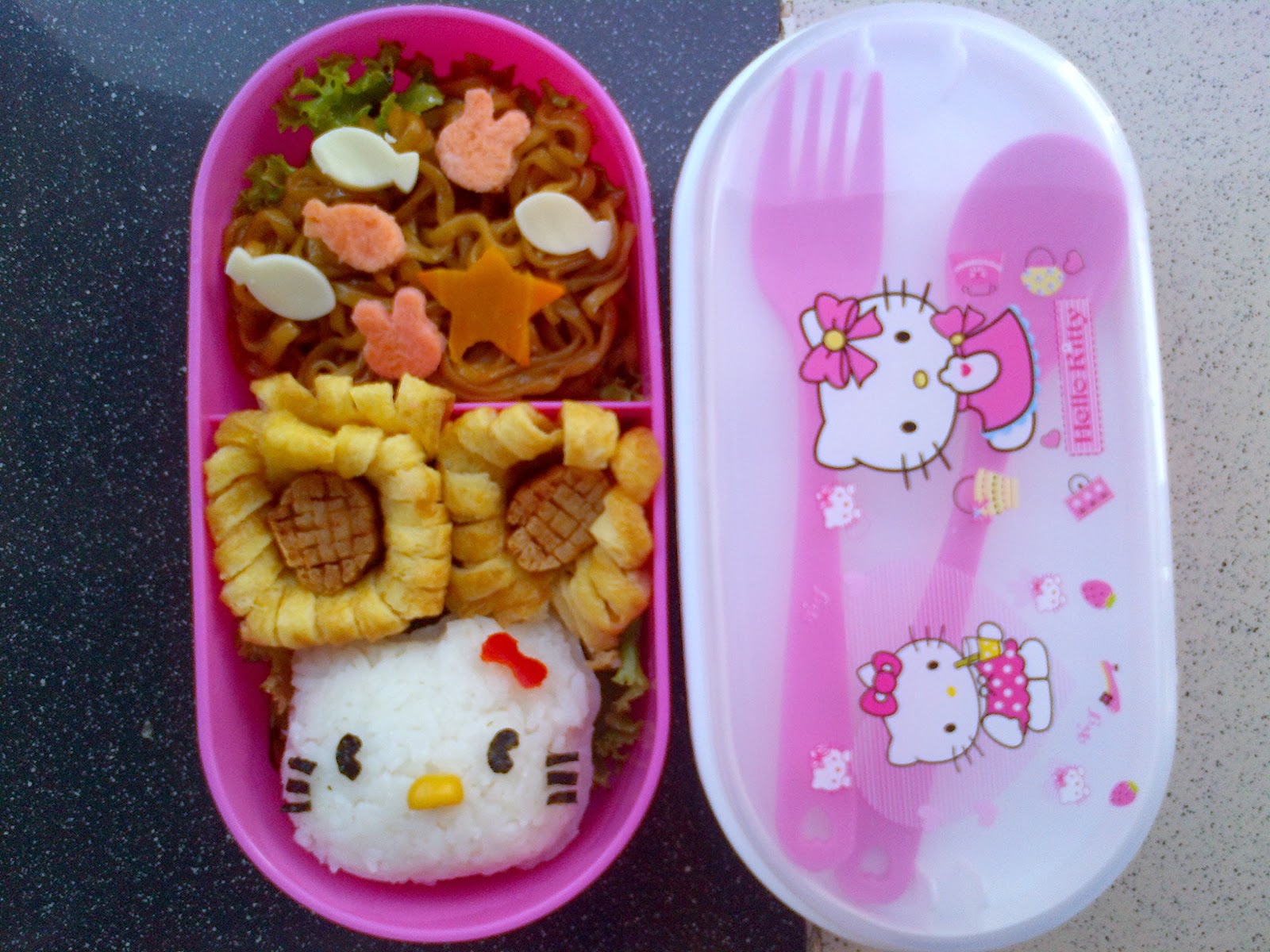 Homemade bento