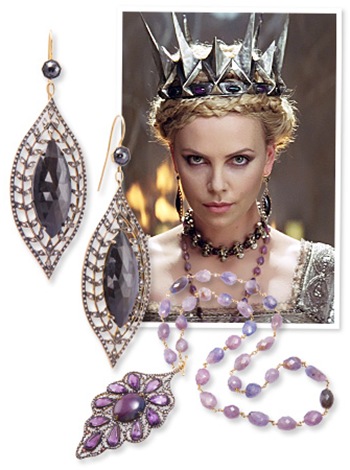 Beautiful Jewelry Wore Charlize Theron In The Movie Snow White
