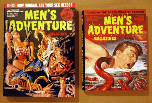 Some classic “killer creature” covers on men's pulp