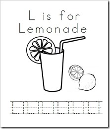 L is for Lemonade Clip