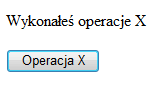 wykonałeś operacje X