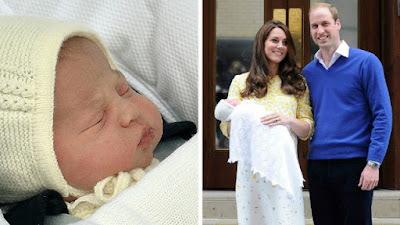 Vợ chồng hoàng tử William sinh con gái