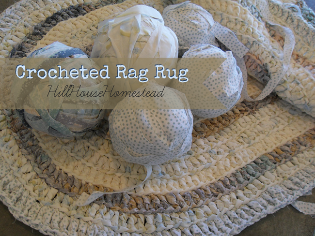 Crocheted Rag Rug