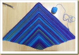 Mum's crochet shawl