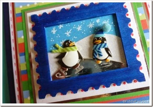 Penguin Christmas Card.